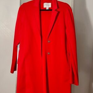 Carolina Belle Vibrant Red Blazer